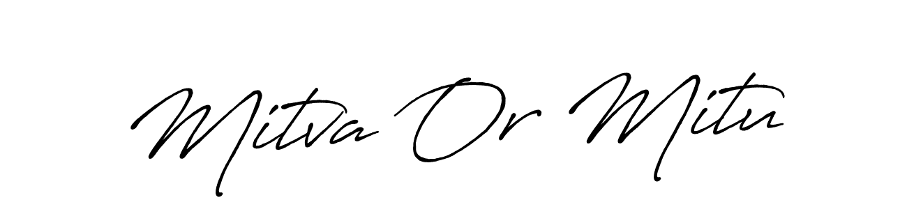 Antro_Vectra_Bolder is a professional signature style that is perfect for those who want to add a touch of class to their signature. It is also a great choice for those who want to make their signature more unique. Get Mitva Or Mitu name to fancy signature for free. Mitva Or Mitu signature style 7 images and pictures png