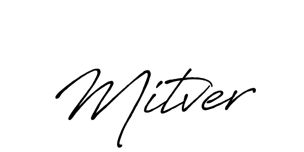 You should practise on your own different ways (Antro_Vectra_Bolder) to write your name (Mitver) in signature. don't let someone else do it for you. Mitver signature style 7 images and pictures png