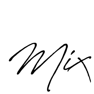 How to Draw Mix signature style? Antro_Vectra_Bolder is a latest design signature styles for name Mix. Mix signature style 7 images and pictures png