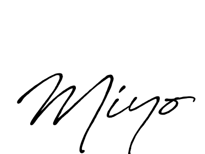 It looks lik you need a new signature style for name Miyo. Design unique handwritten (Antro_Vectra_Bolder) signature with our free signature maker in just a few clicks. Miyo signature style 7 images and pictures png