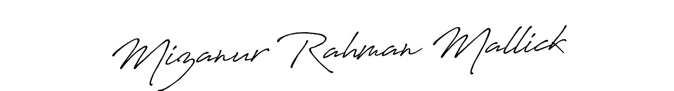 Make a beautiful signature design for name Mizanur Rahman Mallick. Use this online signature maker to create a handwritten signature for free. Mizanur Rahman Mallick signature style 7 images and pictures png