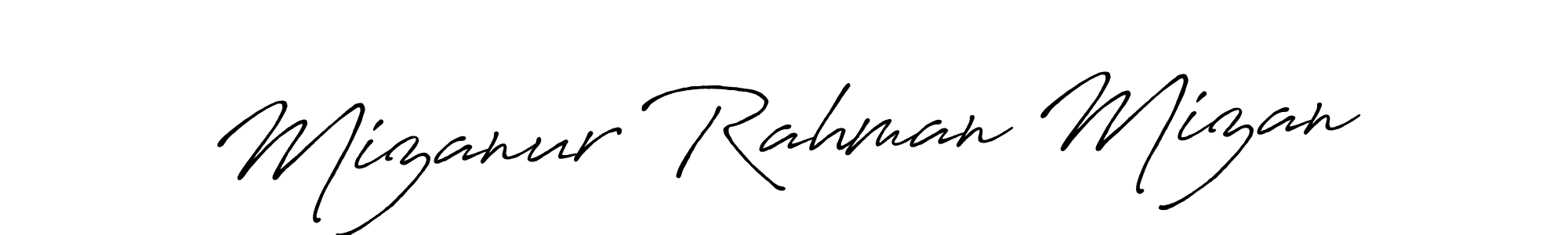 if you are searching for the best signature style for your name Mizanur Rahman Mizan. so please give up your signature search. here we have designed multiple signature styles  using Antro_Vectra_Bolder. Mizanur Rahman Mizan signature style 7 images and pictures png