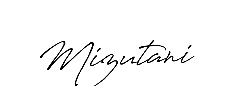 Antro_Vectra_Bolder is a professional signature style that is perfect for those who want to add a touch of class to their signature. It is also a great choice for those who want to make their signature more unique. Get Mizutani name to fancy signature for free. Mizutani signature style 7 images and pictures png