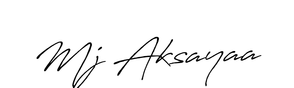 You can use this online signature creator to create a handwritten signature for the name Mj Aksayaa. This is the best online autograph maker. Mj Aksayaa signature style 7 images and pictures png