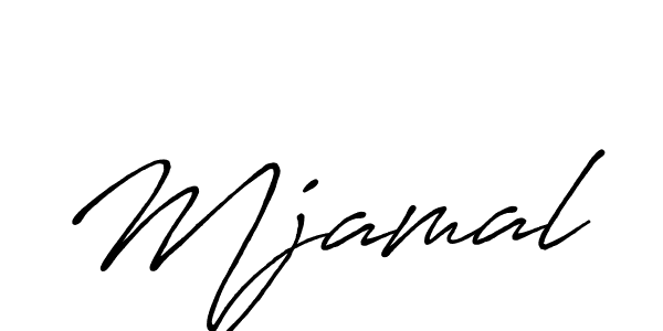 Also You can easily find your signature by using the search form. We will create Mjamal name handwritten signature images for you free of cost using Antro_Vectra_Bolder sign style. Mjamal signature style 7 images and pictures png