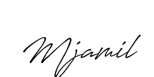 This is the best signature style for the Mjamil name. Also you like these signature font (Antro_Vectra_Bolder). Mix name signature. Mjamil signature style 7 images and pictures png
