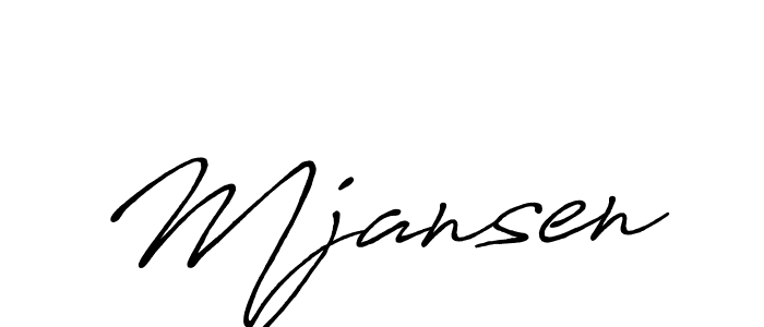 Make a beautiful signature design for name Mjansen. Use this online signature maker to create a handwritten signature for free. Mjansen signature style 7 images and pictures png