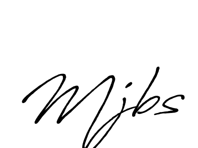 Mjbs stylish signature style. Best Handwritten Sign (Antro_Vectra_Bolder) for my name. Handwritten Signature Collection Ideas for my name Mjbs. Mjbs signature style 7 images and pictures png
