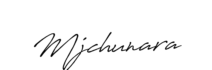 Similarly Antro_Vectra_Bolder is the best handwritten signature design. Signature creator online .You can use it as an online autograph creator for name Mjchunara. Mjchunara signature style 7 images and pictures png