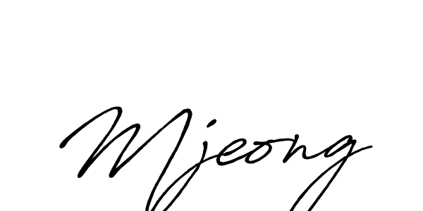 Once you've used our free online signature maker to create your best signature Antro_Vectra_Bolder style, it's time to enjoy all of the benefits that Mjeong name signing documents. Mjeong signature style 7 images and pictures png