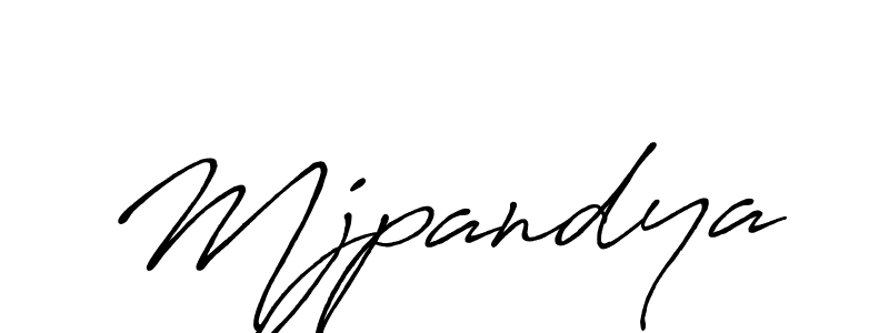 Make a beautiful signature design for name Mjpandya. Use this online signature maker to create a handwritten signature for free. Mjpandya signature style 7 images and pictures png
