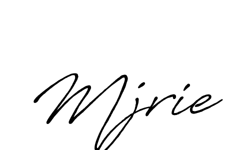 Make a beautiful signature design for name Mjrie. With this signature (Antro_Vectra_Bolder) style, you can create a handwritten signature for free. Mjrie signature style 7 images and pictures png