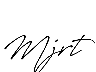 Mjrt stylish signature style. Best Handwritten Sign (Antro_Vectra_Bolder) for my name. Handwritten Signature Collection Ideas for my name Mjrt. Mjrt signature style 7 images and pictures png