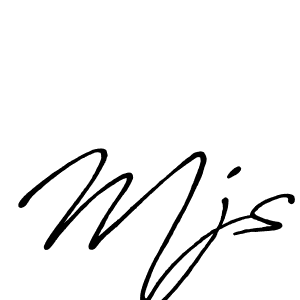 You should practise on your own different ways (Antro_Vectra_Bolder) to write your name (Mjs) in signature. don't let someone else do it for you. Mjs signature style 7 images and pictures png