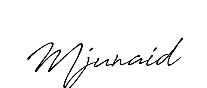 Similarly Antro_Vectra_Bolder is the best handwritten signature design. Signature creator online .You can use it as an online autograph creator for name Mjunaid. Mjunaid signature style 7 images and pictures png