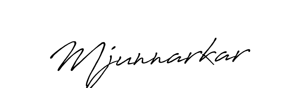 You can use this online signature creator to create a handwritten signature for the name Mjunnarkar. This is the best online autograph maker. Mjunnarkar signature style 7 images and pictures png