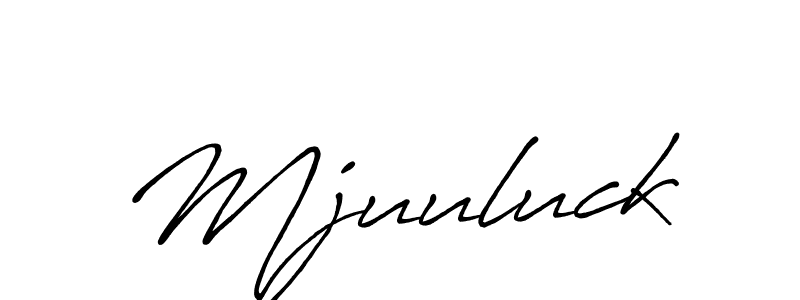 How to Draw Mjuuluck signature style? Antro_Vectra_Bolder is a latest design signature styles for name Mjuuluck. Mjuuluck signature style 7 images and pictures png