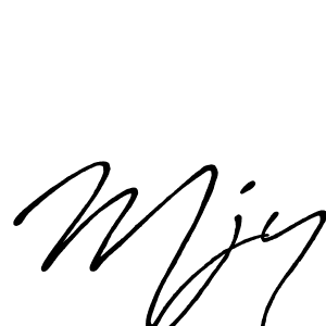 Make a beautiful signature design for name Mjy. Use this online signature maker to create a handwritten signature for free. Mjy signature style 7 images and pictures png