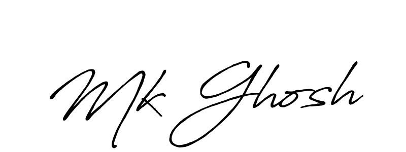 Also we have Mk Ghosh name is the best signature style. Create professional handwritten signature collection using Antro_Vectra_Bolder autograph style. Mk Ghosh signature style 7 images and pictures png