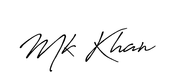 The best way (Antro_Vectra_Bolder) to make a short signature is to pick only two or three words in your name. The name Mk Khan include a total of six letters. For converting this name. Mk Khan signature style 7 images and pictures png