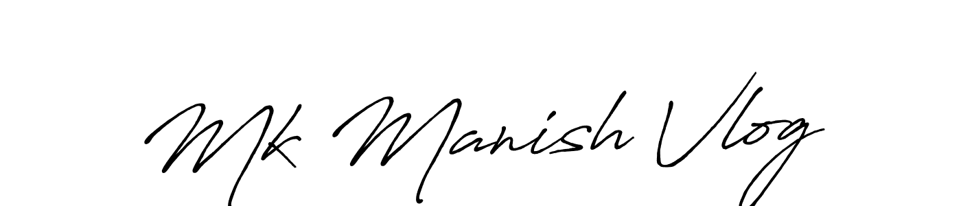 This is the best signature style for the Mk Manish Vlog name. Also you like these signature font (Antro_Vectra_Bolder). Mix name signature. Mk Manish Vlog signature style 7 images and pictures png