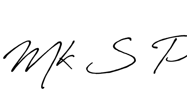 Antro_Vectra_Bolder is a professional signature style that is perfect for those who want to add a touch of class to their signature. It is also a great choice for those who want to make their signature more unique. Get Mk S P name to fancy signature for free. Mk S P signature style 7 images and pictures png