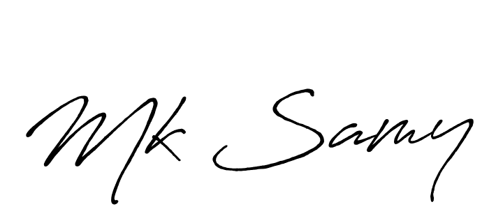 Once you've used our free online signature maker to create your best signature Antro_Vectra_Bolder style, it's time to enjoy all of the benefits that Mk Samy name signing documents. Mk Samy signature style 7 images and pictures png