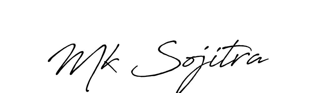 if you are searching for the best signature style for your name Mk Sojitra. so please give up your signature search. here we have designed multiple signature styles  using Antro_Vectra_Bolder. Mk Sojitra signature style 7 images and pictures png