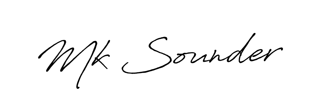 This is the best signature style for the Mk Sounder name. Also you like these signature font (Antro_Vectra_Bolder). Mix name signature. Mk Sounder signature style 7 images and pictures png