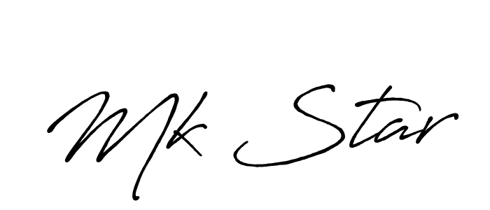 See photos of Mk Star official signature by Spectra . Check more albums & portfolios. Read reviews & check more about Antro_Vectra_Bolder font. Mk Star signature style 7 images and pictures png