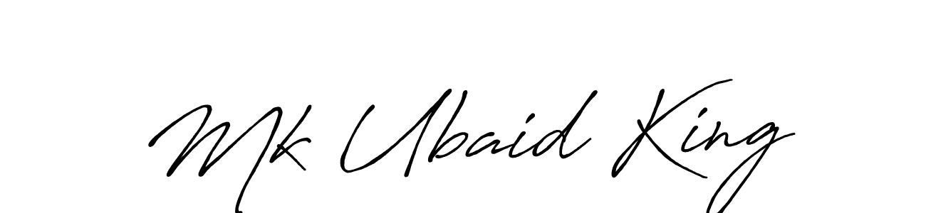 Best and Professional Signature Style for Mk Ubaid King. Antro_Vectra_Bolder Best Signature Style Collection. Mk Ubaid King signature style 7 images and pictures png