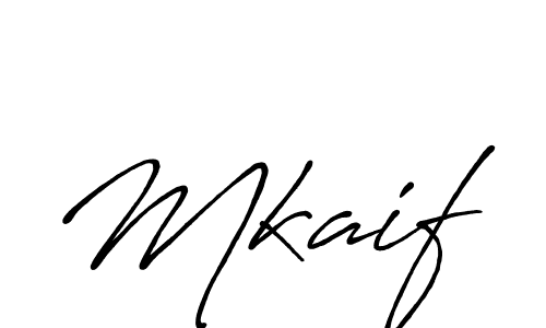 Design your own signature with our free online signature maker. With this signature software, you can create a handwritten (Antro_Vectra_Bolder) signature for name Mkaif. Mkaif signature style 7 images and pictures png