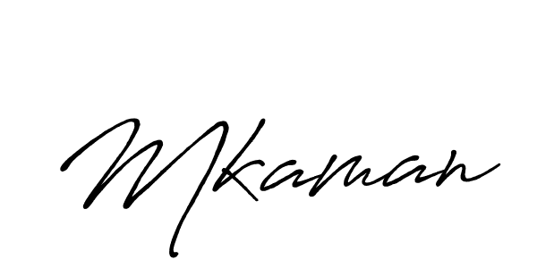 You should practise on your own different ways (Antro_Vectra_Bolder) to write your name (Mkaman) in signature. don't let someone else do it for you. Mkaman signature style 7 images and pictures png