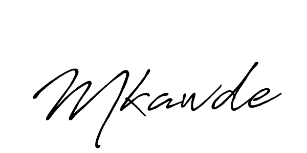 It looks lik you need a new signature style for name Mkawde. Design unique handwritten (Antro_Vectra_Bolder) signature with our free signature maker in just a few clicks. Mkawde signature style 7 images and pictures png