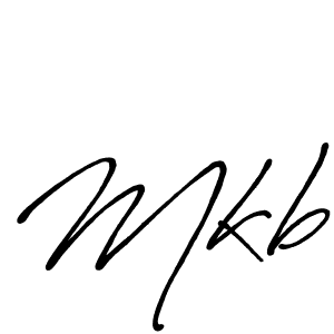 Create a beautiful signature design for name Mkb. With this signature (Antro_Vectra_Bolder) fonts, you can make a handwritten signature for free. Mkb signature style 7 images and pictures png