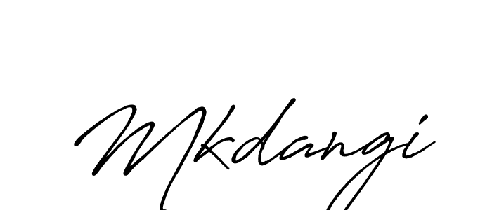 Mkdangi stylish signature style. Best Handwritten Sign (Antro_Vectra_Bolder) for my name. Handwritten Signature Collection Ideas for my name Mkdangi. Mkdangi signature style 7 images and pictures png