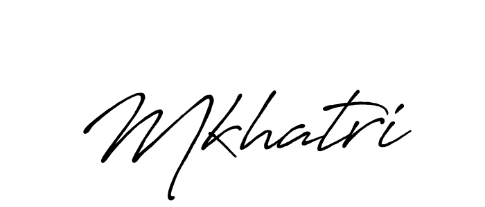 It looks lik you need a new signature style for name Mkhatri. Design unique handwritten (Antro_Vectra_Bolder) signature with our free signature maker in just a few clicks. Mkhatri signature style 7 images and pictures png