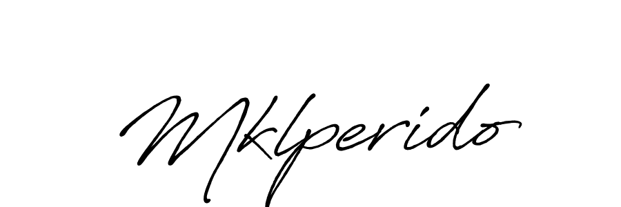 Similarly Antro_Vectra_Bolder is the best handwritten signature design. Signature creator online .You can use it as an online autograph creator for name Mklperido. Mklperido signature style 7 images and pictures png