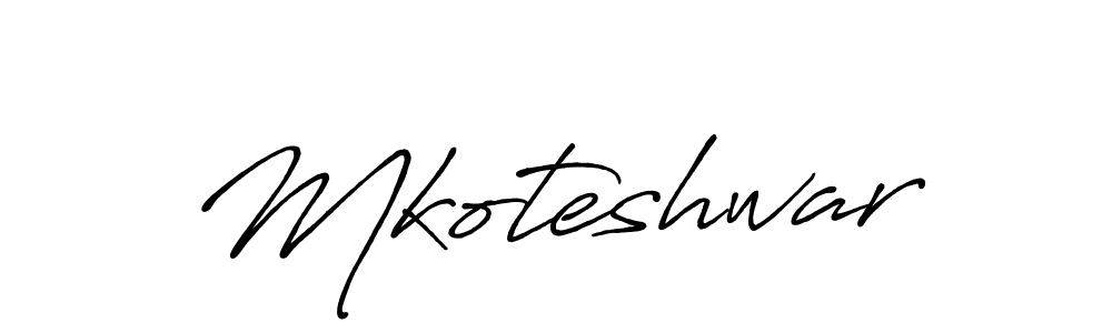 Make a beautiful signature design for name Mkoteshwar. Use this online signature maker to create a handwritten signature for free. Mkoteshwar signature style 7 images and pictures png