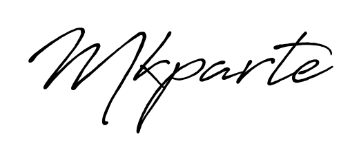 Try this chic Mkparte handwritten sign style. Using Antro_Vectra_Bolder font elements, it gives your name a sleek, memorable identity. Mkparte signature style 7 images and pictures png