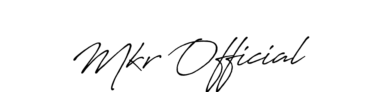 You can use this online signature creator to create a handwritten signature for the name Mkr Official. This is the best online autograph maker. Mkr Official signature style 7 images and pictures png