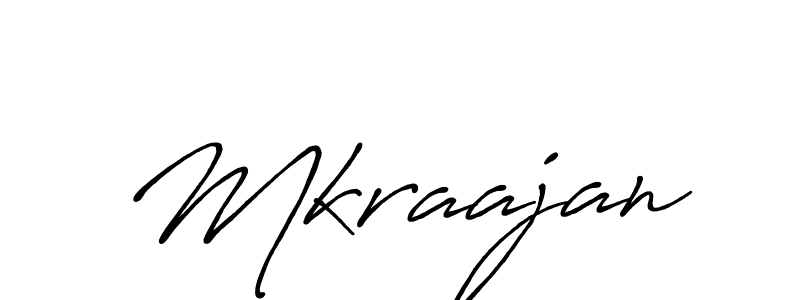 Antro_Vectra_Bolder is a professional signature style that is perfect for those who want to add a touch of class to their signature. It is also a great choice for those who want to make their signature more unique. Get Mkraajan name to fancy signature for free. Mkraajan signature style 7 images and pictures png