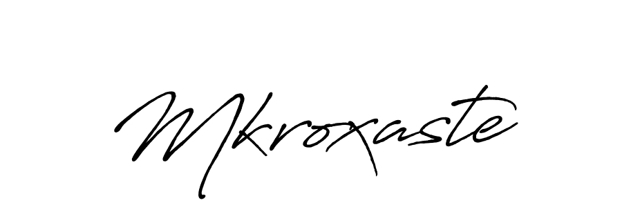 Also we have Mkroxaste name is the best signature style. Create professional handwritten signature collection using Antro_Vectra_Bolder autograph style. Mkroxaste signature style 7 images and pictures png