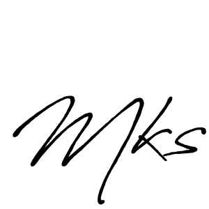 Similarly Antro_Vectra_Bolder is the best handwritten signature design. Signature creator online .You can use it as an online autograph creator for name Mks. Mks signature style 7 images and pictures png