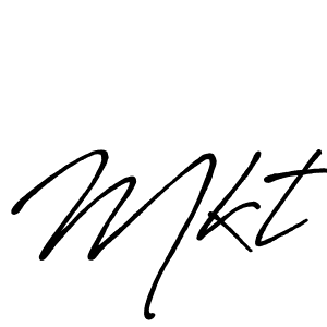 Use a signature maker to create a handwritten signature online. With this signature software, you can design (Antro_Vectra_Bolder) your own signature for name Mkt. Mkt signature style 7 images and pictures png