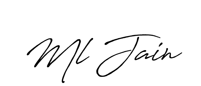 Check out images of Autograph of Ml Jain name. Actor Ml Jain Signature Style. Antro_Vectra_Bolder is a professional sign style online. Ml Jain signature style 7 images and pictures png