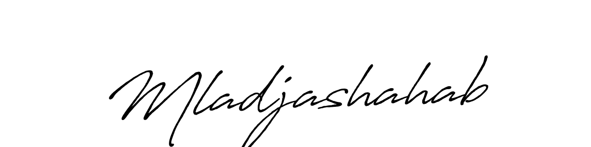 You can use this online signature creator to create a handwritten signature for the name Mladjashahab. This is the best online autograph maker. Mladjashahab signature style 7 images and pictures png