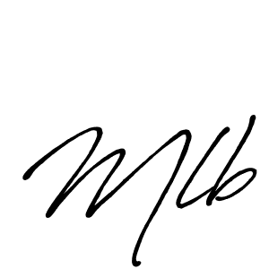 Create a beautiful signature design for name Mlb. With this signature (Antro_Vectra_Bolder) fonts, you can make a handwritten signature for free. Mlb signature style 7 images and pictures png