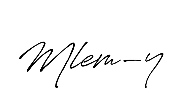 You should practise on your own different ways (Antro_Vectra_Bolder) to write your name (Mlem-y) in signature. don't let someone else do it for you. Mlem-y signature style 7 images and pictures png