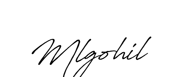 How to Draw Mlgohil signature style? Antro_Vectra_Bolder is a latest design signature styles for name Mlgohil. Mlgohil signature style 7 images and pictures png